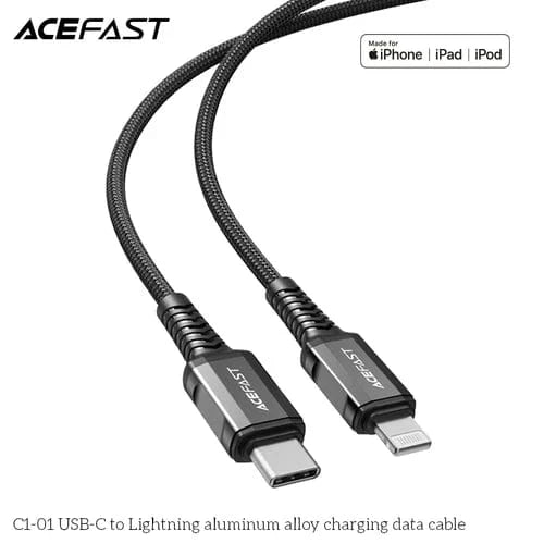 Acefast USB Charging Cable Super Durable Premium Data Cable(Apple MFI Certified)