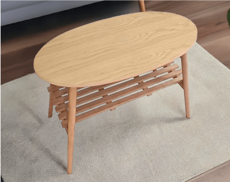 BroDeals Coffee Table Sally Oak Coffee Table - Natural
