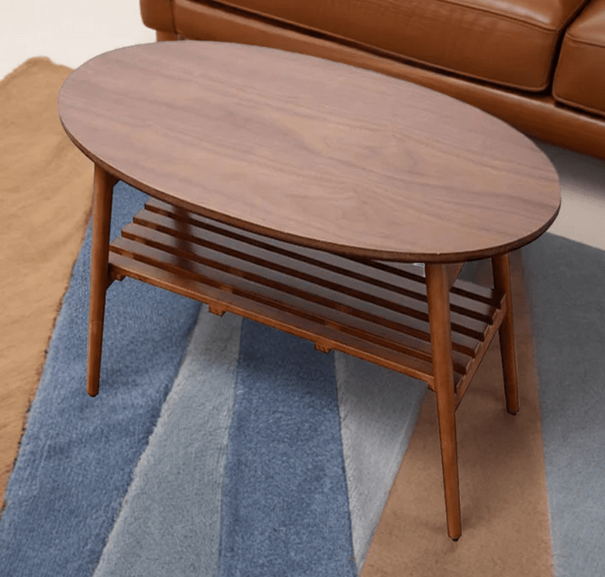 BroDeals Coffee Table Sally Walnut Coffee Table