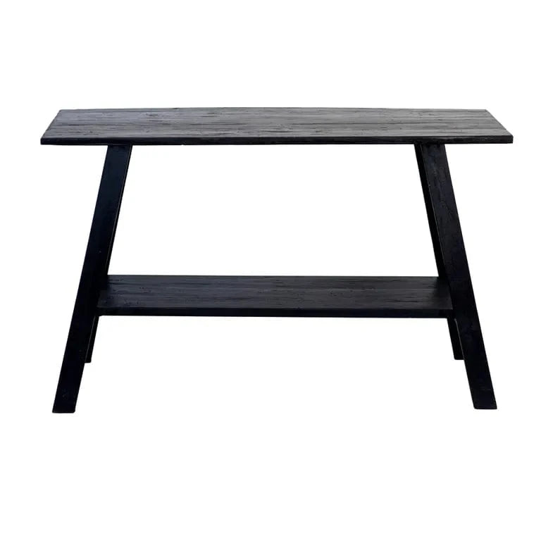 BroDeals Console Table Rustico Console Table - Reclaimed Teak - Black