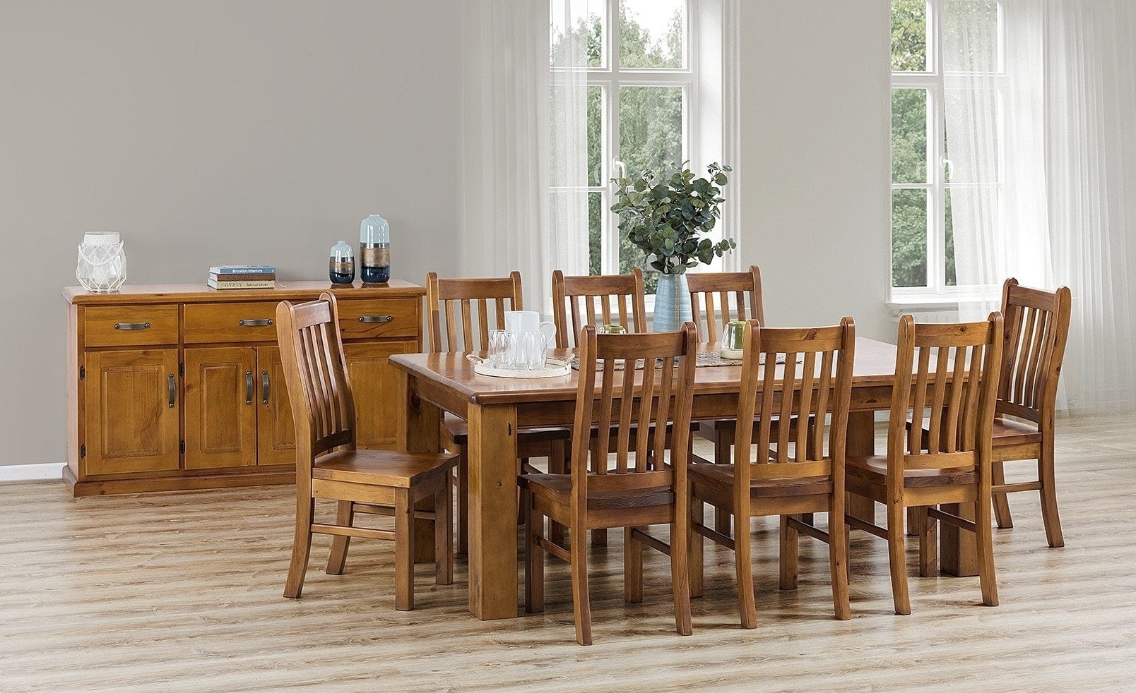 BroDeals Kitchen & Dining Furniture Sets Felton Dining Suite - 1800-8 Seater