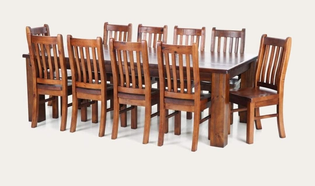 BroDeals Kitchen & Dining Furniture Sets Felton Dining Suite 2100-10Seater