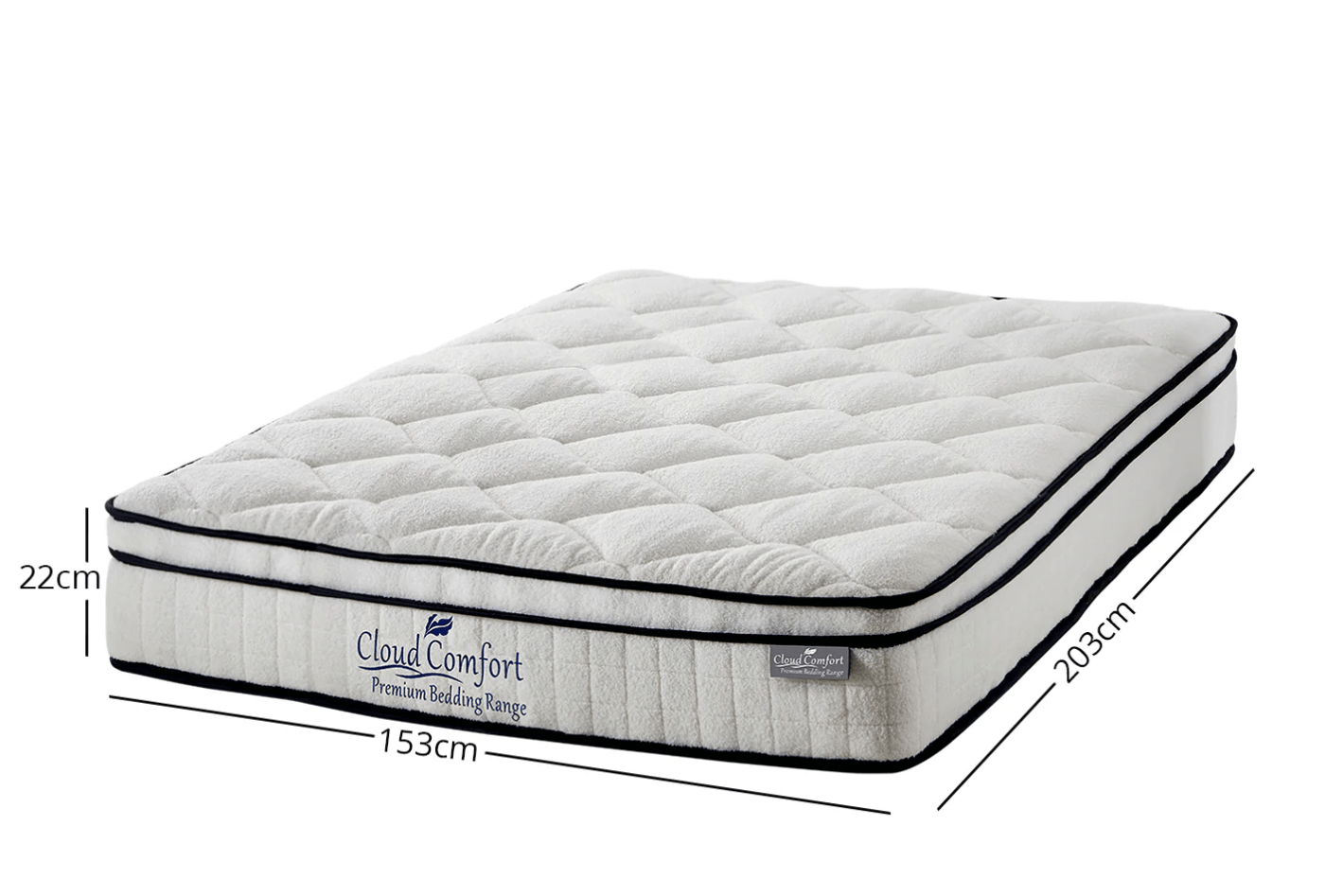 BroDeals Mattresses Cloud Comfort Mattress - Queen