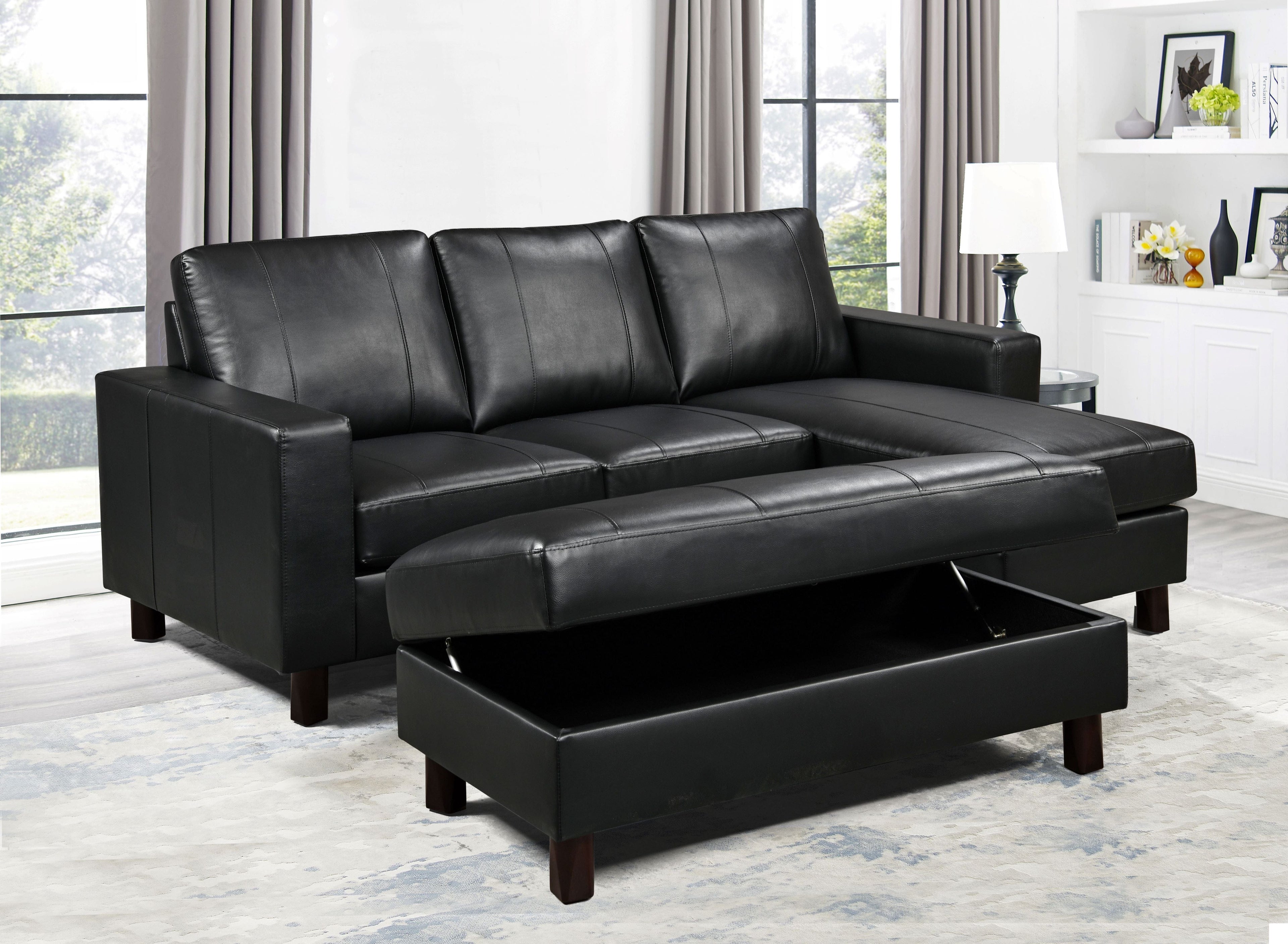 BroDeals Sofas Sofia Corner Lounge Suite with Reversible Chaise