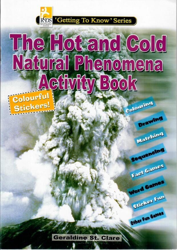 BroDeals Stationery The Hot and Cold Natural Phenomena Activity Book - Set of 5