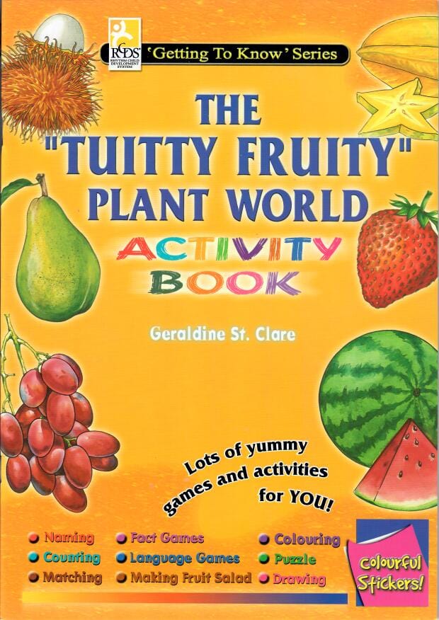 BroDeals Stationery The Tuitty Fruity Plant World Activity Book - Set of 5