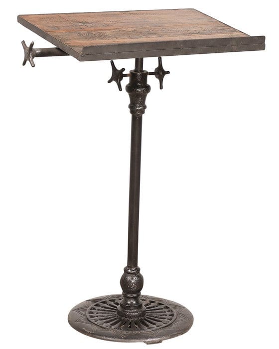 BroDeals Table & Bar Stools Solid Teak Menu Stand | Lecturn