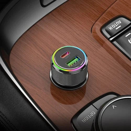 Hoco Car Charger Super Fast Car Charger -Aluminum