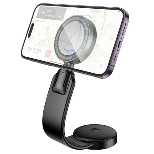 Hoco Car Phone Holder 15W Magnetic Wireless Charging Phone Holder for Dashboard