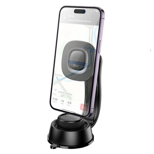 Hoco Car Phone Holder 15W Magnetic Wireless Charging Phone Holder for Dashboard