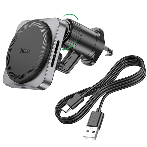 Hoco mobile phone accessories 15W Magnetic Wireless Fast Charging Phone Holder