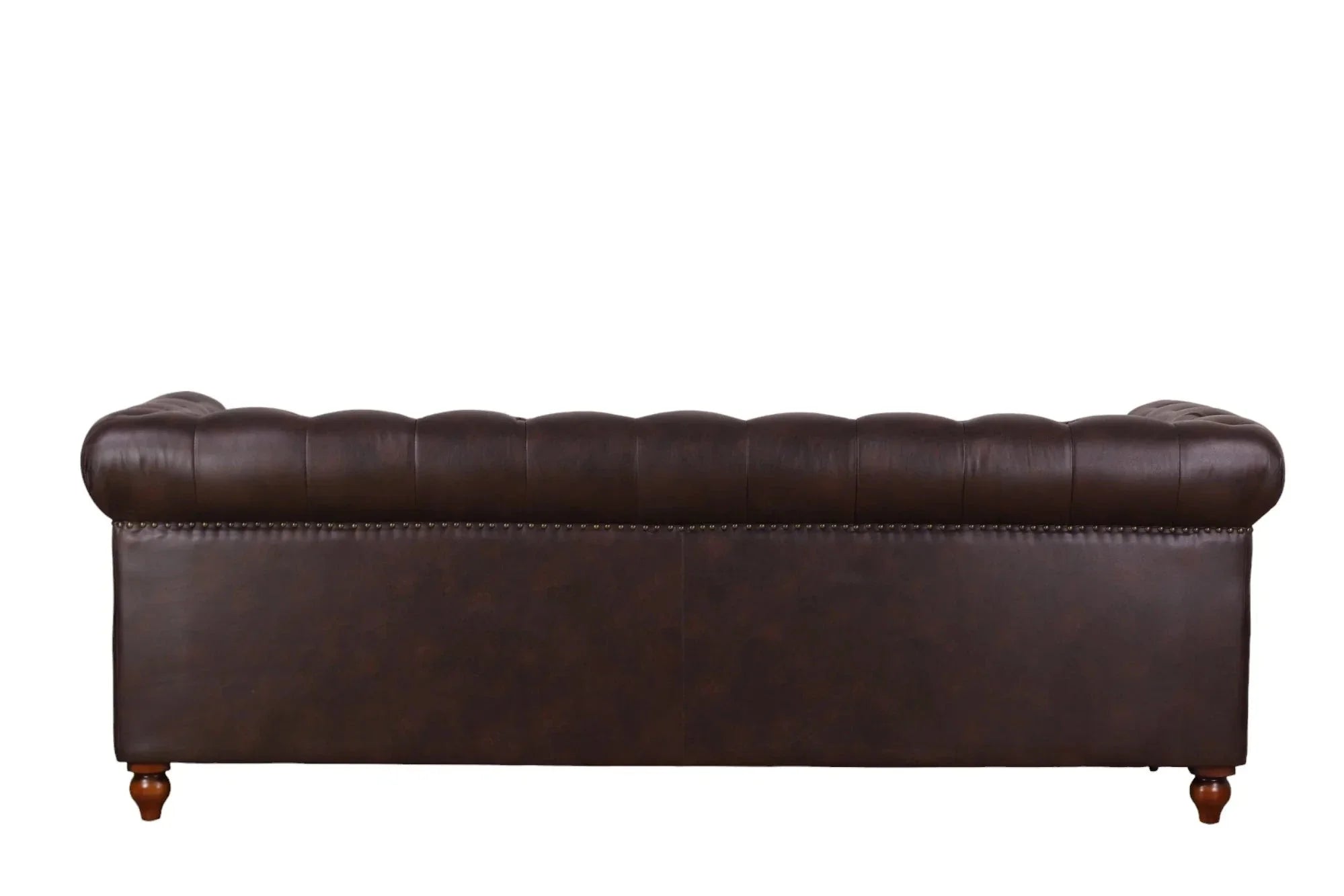 Online8 Chesterfield 3 Seater Sofa - Brown sofa