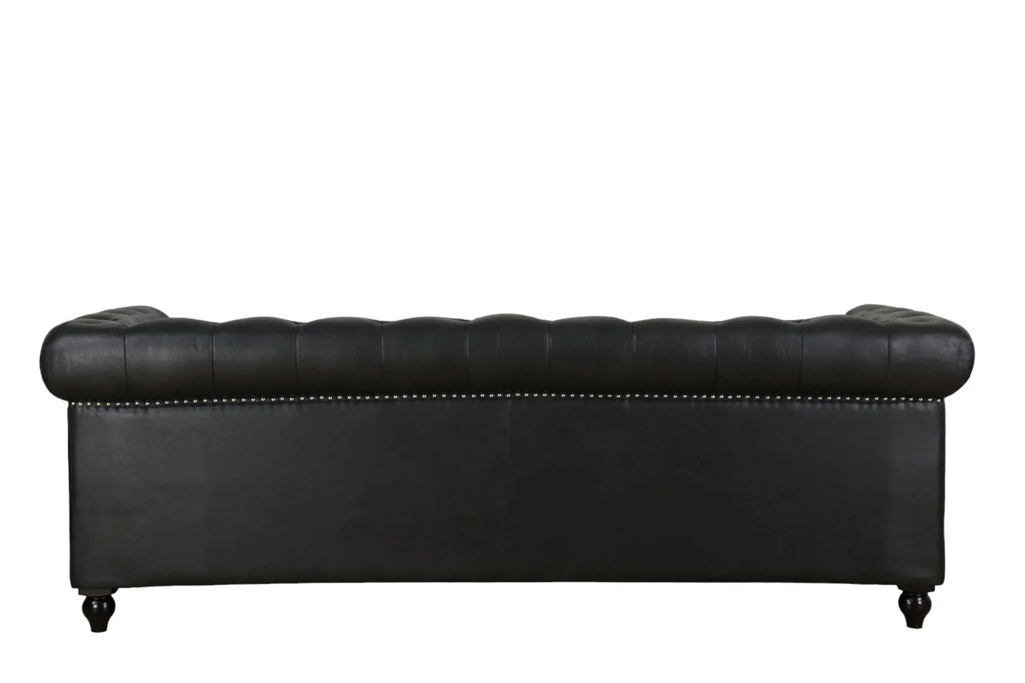 Online8 Huskins Faux Leather Chesterfield 3 Seater Sofa sofa