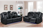 Monroe Dual Motor Recliner Lounge Suite