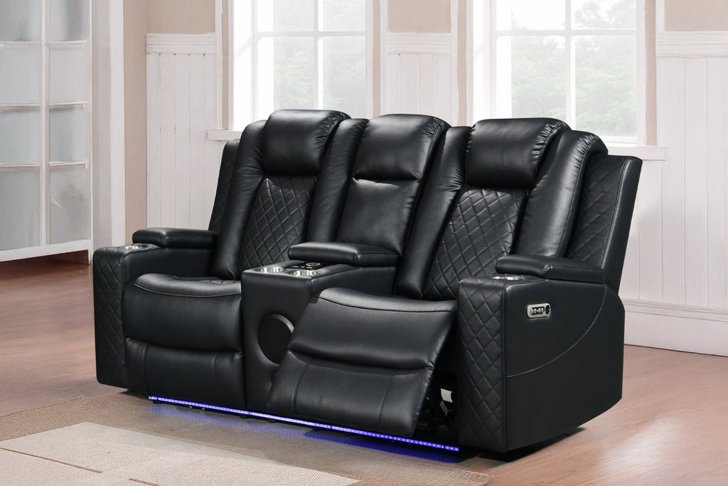 Monroe Dual Motor Recliner Lounge Suite