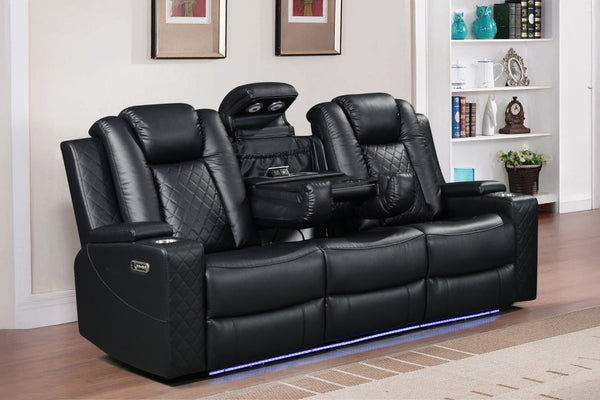 Monroe Dual Motor Recliner Lounge Suite