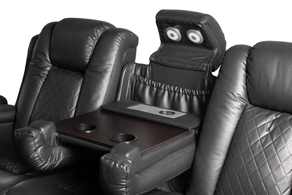 Monroe Dual Motor Recliner Lounge Suite