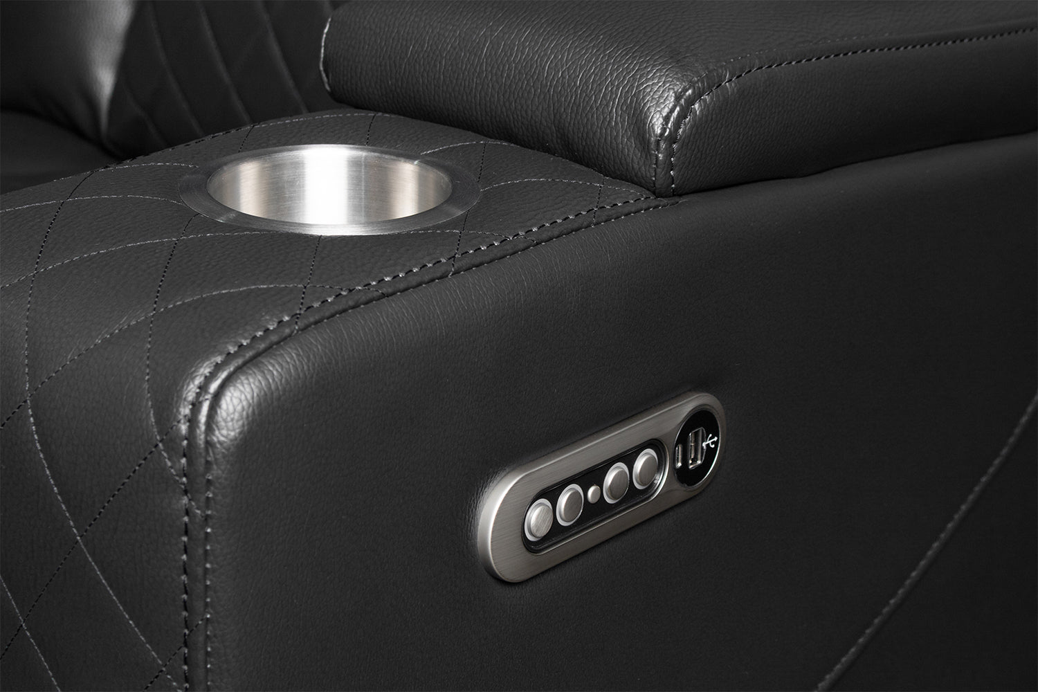 Monroe Dual Motor Recliner Lounge Suite