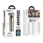 3 in 1 Grooming Set with Shaver, Hair Clipper, Nose Hair Trimmer
