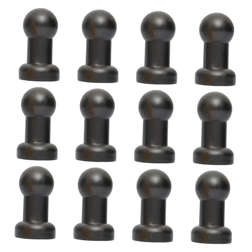 Trampoline enclosure pole caps, 12 pack, view 2