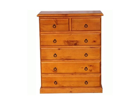 Susan 6 Drawer Tallboy