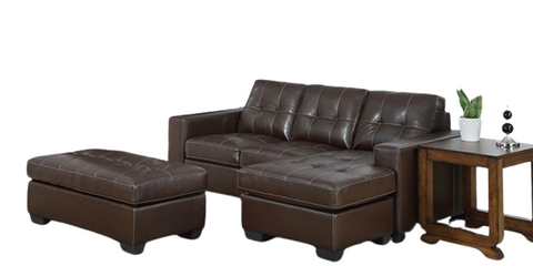 Jessie Corner Lounge Suite with Chaise and Ottoman