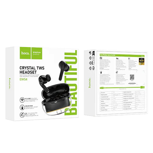 TWS Earbud with Crystal Clear Body, 4 Hours