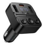 35W FM Car Kit with PD+QC, LED Display