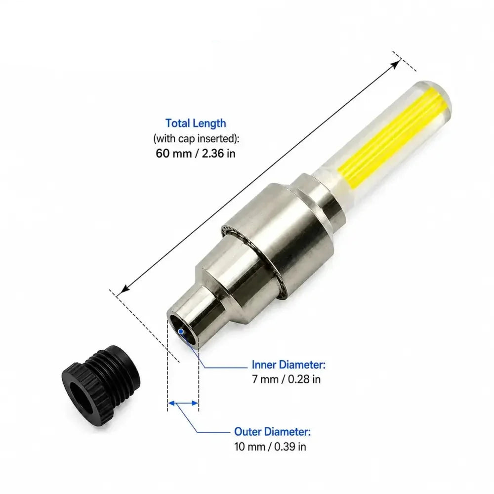 LED bike spoke and valve cap lights, view 10