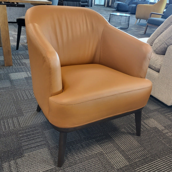 Boston Leather Armchair - Tan