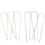 Heavy-Duty U-Shaped Galvanized Steel Trampoline Stakes