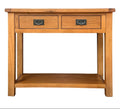 Oak Console Table