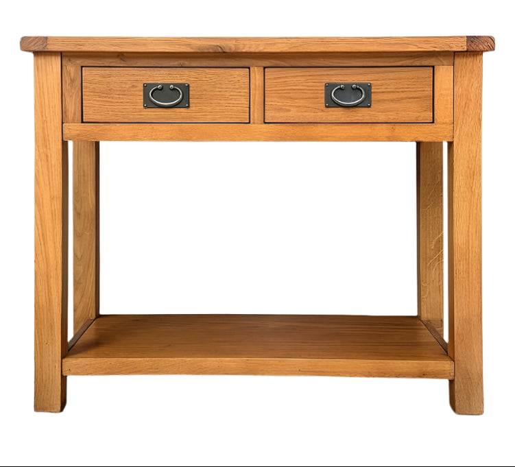 Oak Console Table