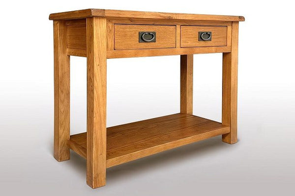 Oak Console Table