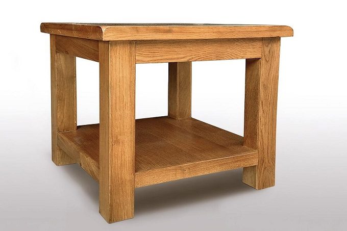 Oak Lamp Table