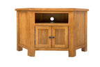 Oak Corner TV Unit