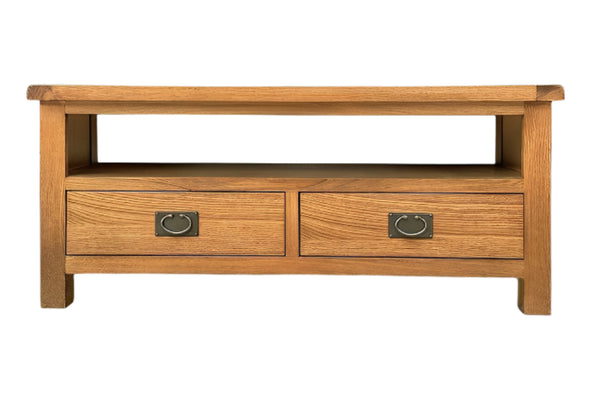Oak Entertainment Unit - 1200mm