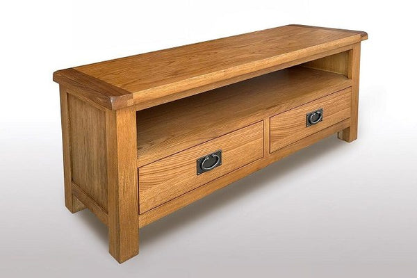 Oak Entertainment Unit - 1200mm