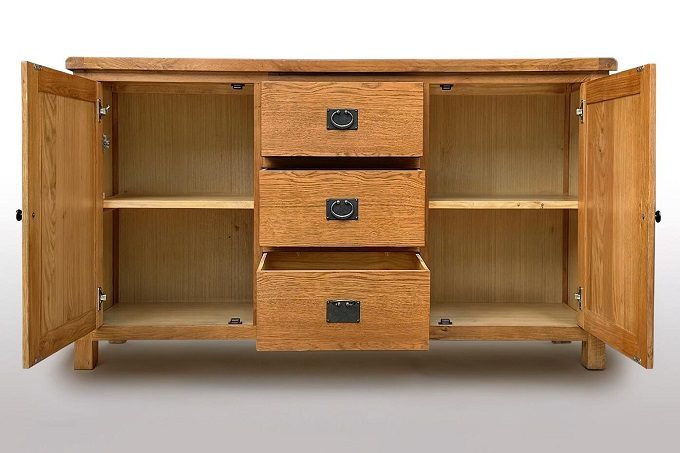 Oak Buffet Table - 1800mm