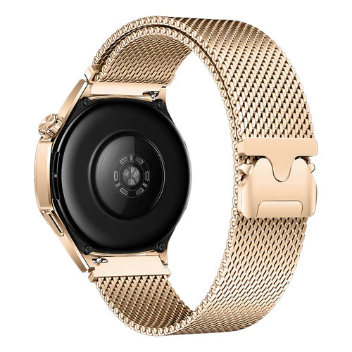 Universal Metallic Watch Strap with Magnetic Buckle