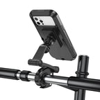 Waterproof Motorcycle Bicycle Holder - Black