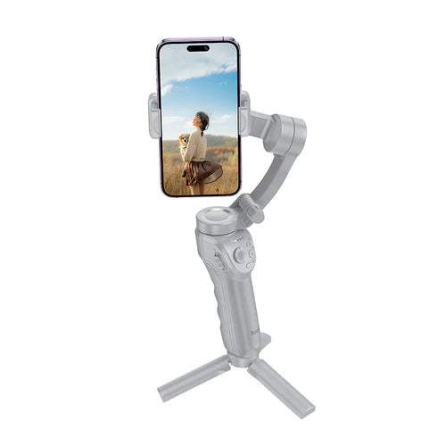 Automatic Face Tracking 3 Axis Smart Gimbal with LED Fill Light