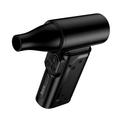 Portable High-Power Fan with 130,000 RPM Ultra-High Speed, Rechargeable Turbo Fan with Digital Display