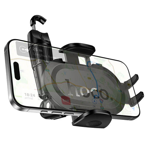 Ultra Thin Rear View Mirror Phone Holder w/ Dual Joint