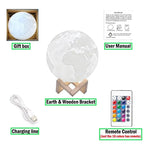 LED Moon Lamp Night Light