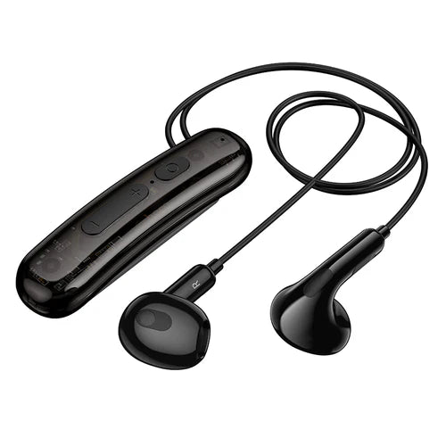 Magnetic Lapel Bluetooth Earphone with 12 Hours