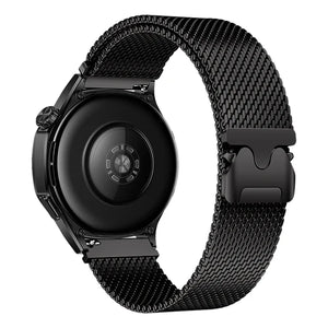 Universal Metallic Watch Strap with Magnetic Buckle