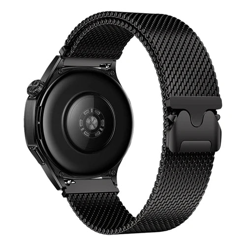 Universal Metallic Watch Strap with Magnetic Buckle