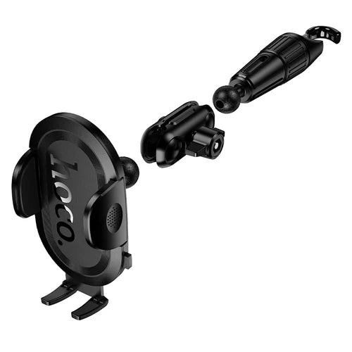 Ultra Thin Rear View Mirror Phone Holder w/ Dual Joint