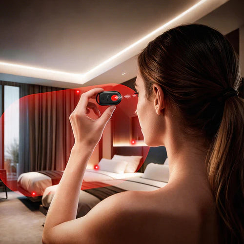 2 in 1 Wireless Tracker Tag for Apple Devices with Spy Camera Detector, USB-C Rechargeable Battery